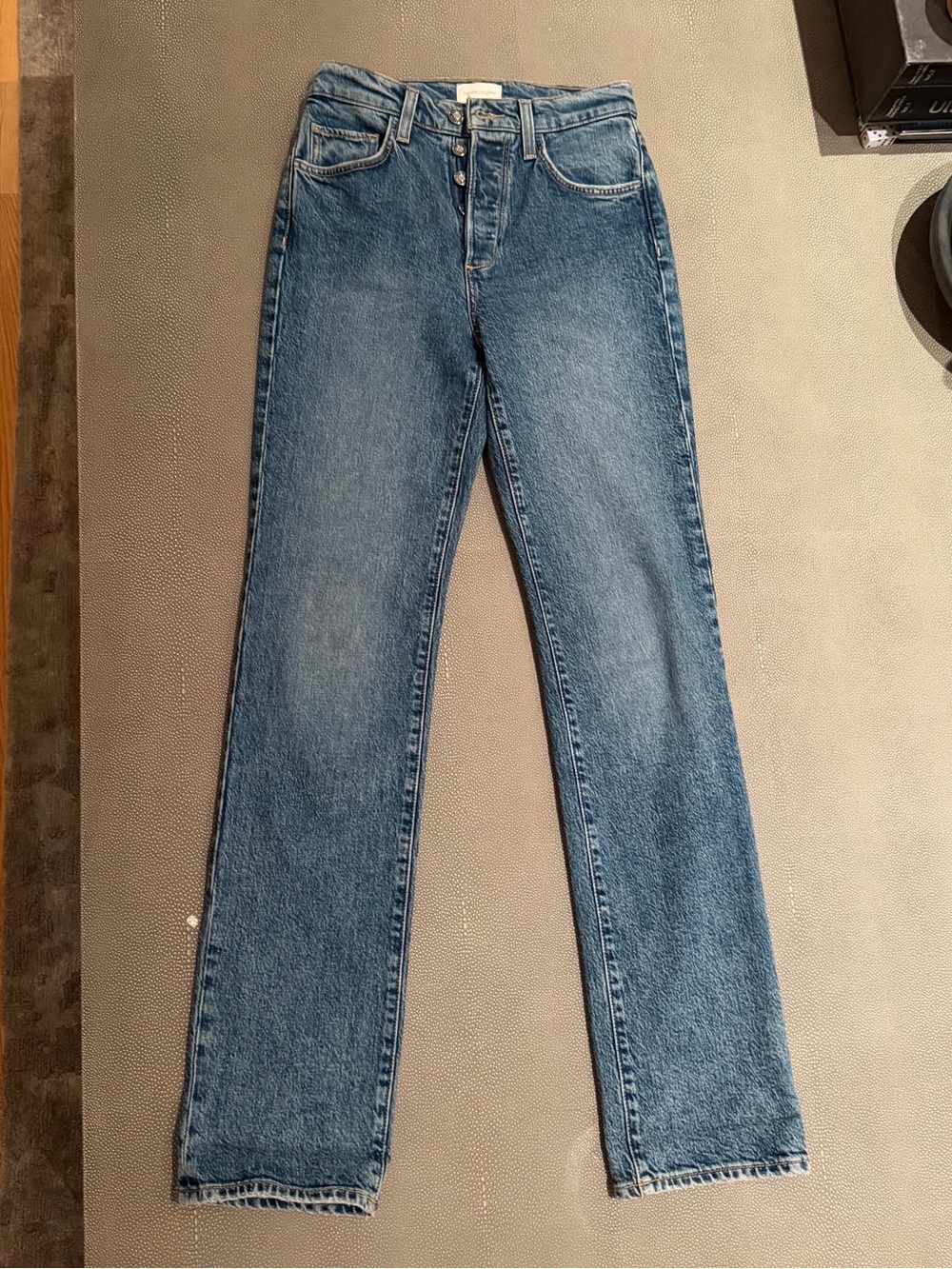 Favorite Daughter The Vivi High Rise Straight Jeans – Iris